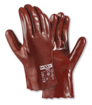 teXXor® Chemikalienschutz-Handschuhe
PVC ROTBRAUN