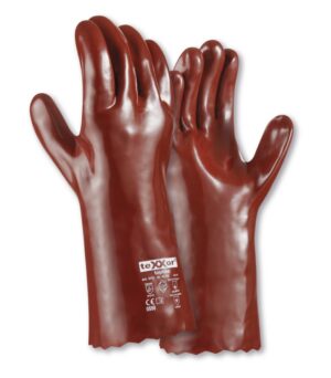 teXXor® Chemikalienschutz-Handschuhe
PVC ROTBRAUN
