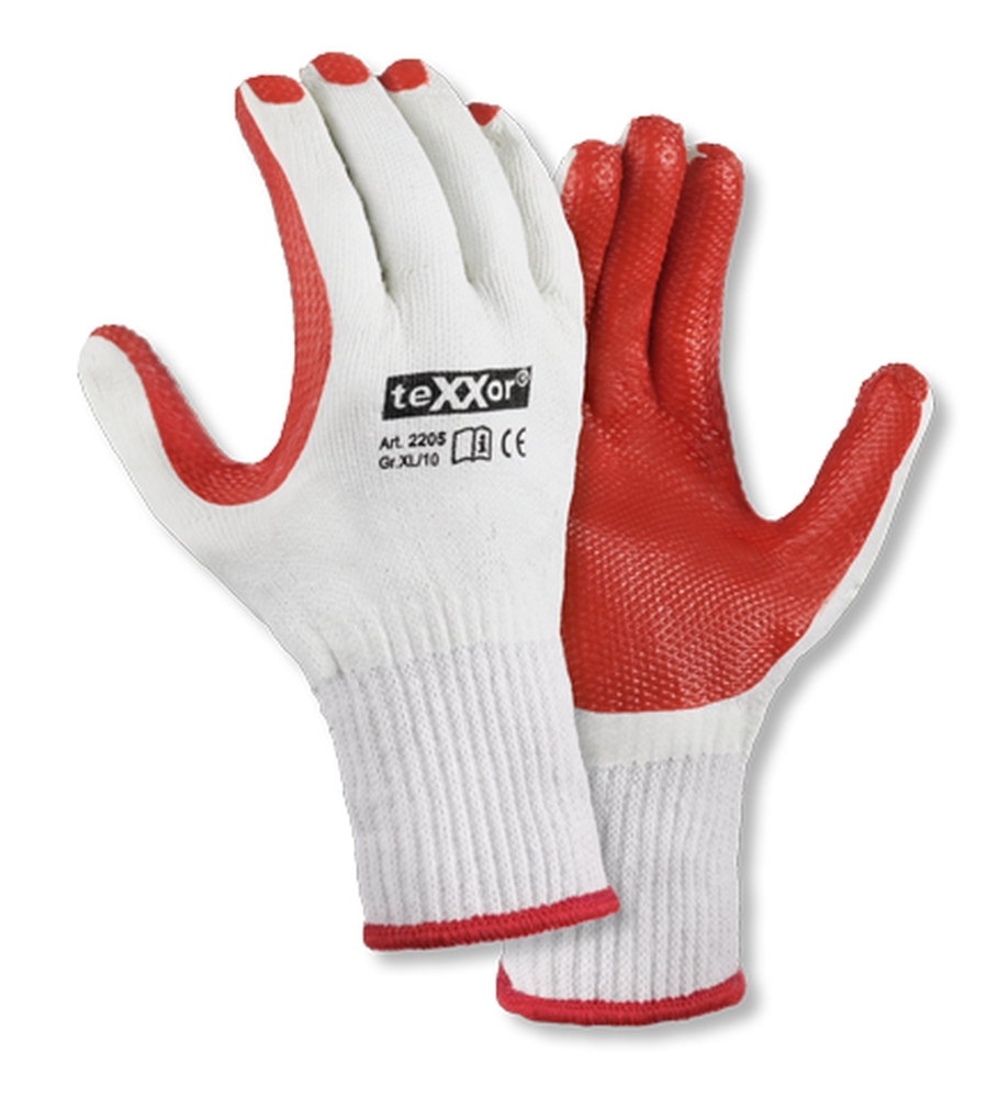 teXXor® Universalhandschuhe
LATEXBESCHICHTET