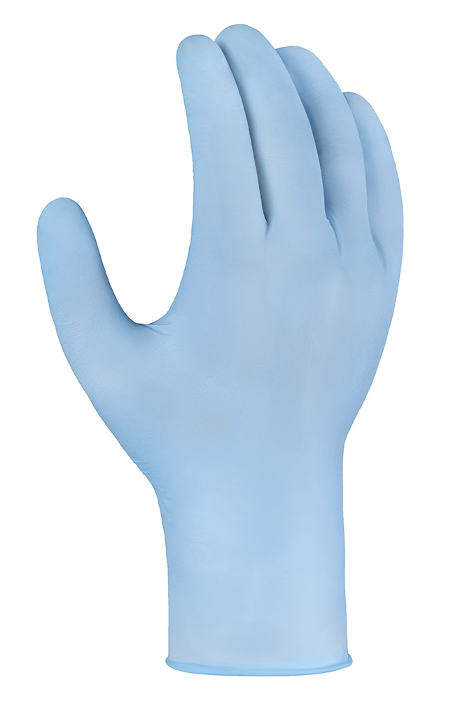 teXXor® Nitril-Einweg-Handschuhe OHNE BESCHLEUNIGER
hellblau – Bild 2
