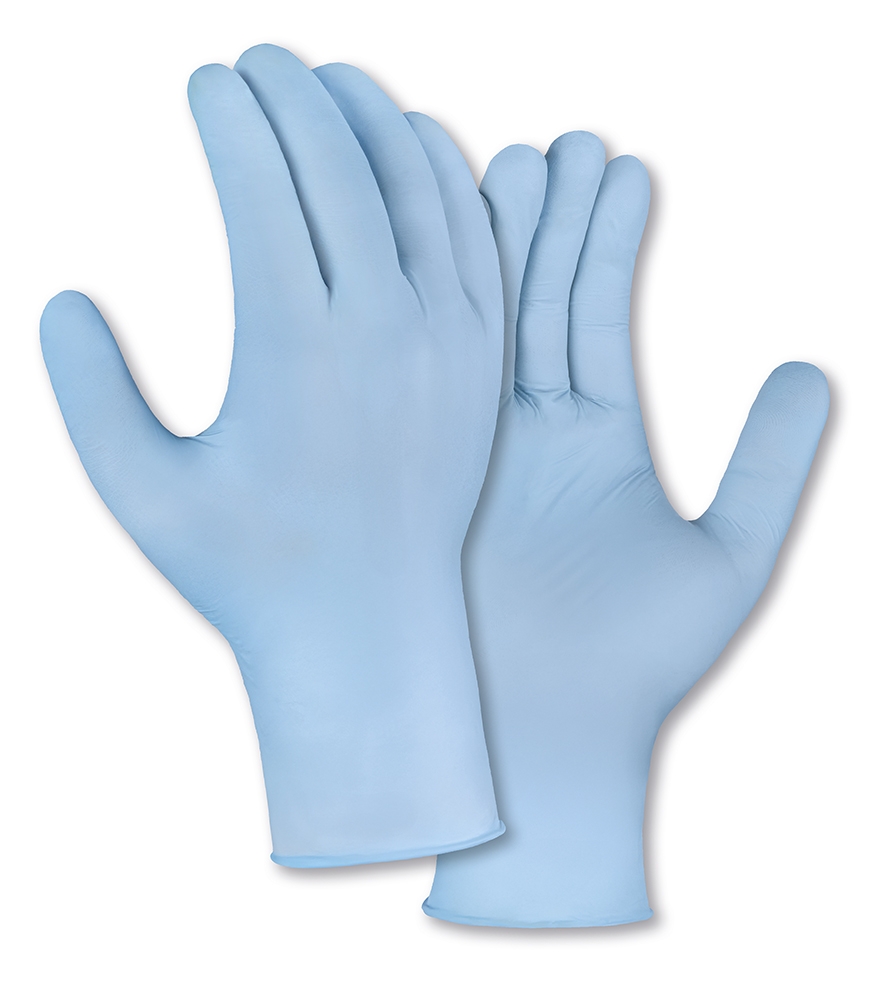 teXXor® Nitril-Einweg-Handschuhe OHNE BESCHLEUNIGER
hellblau