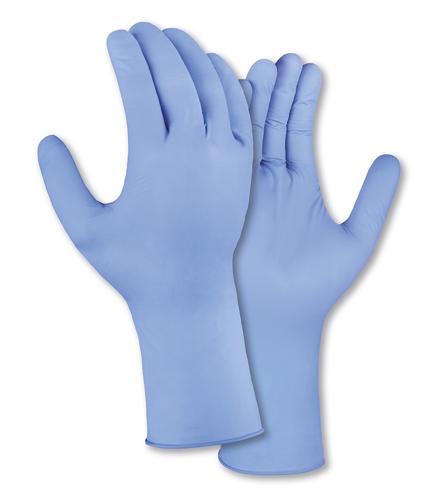 teXXor® Nitril-Einweg-Handschuhe EXTRA LONG
blau