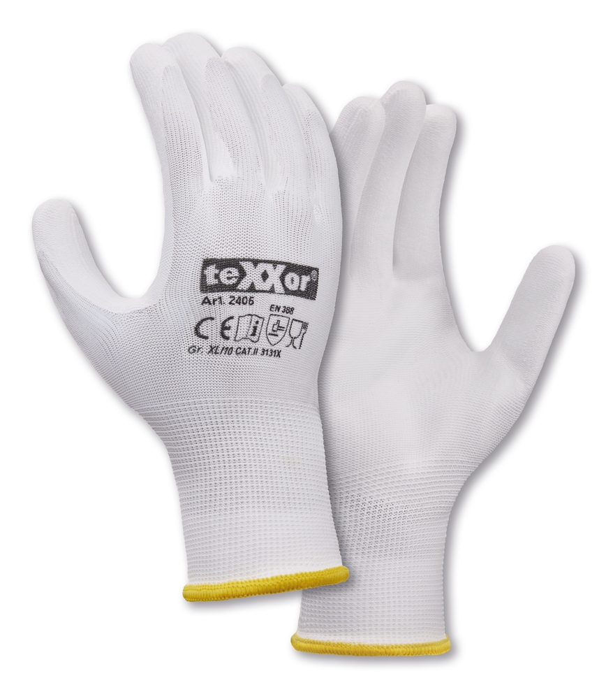 teXXor® Polyester-Strickhandschuhe
POLYURETHAN BESCHICHTET