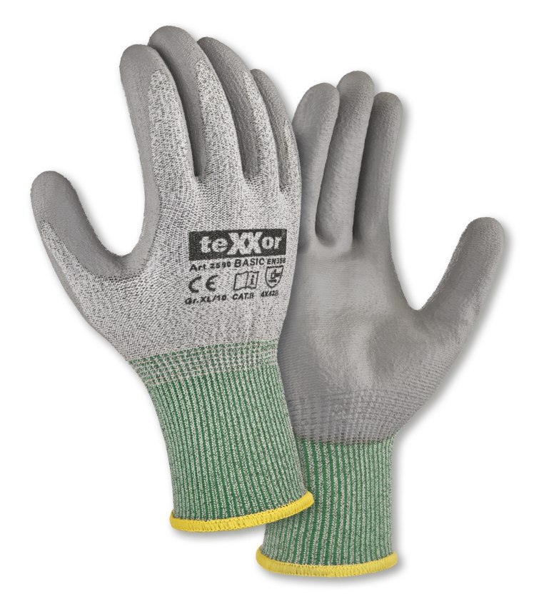 teXXor® Schnittschutz-Strickhandschuhe
BASIC