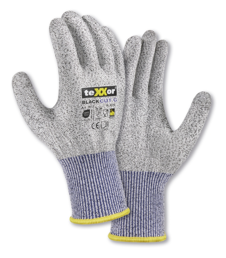 teXXor® Schnittschutz-Strickhandschuhe
BLACK CUT® C ohne Beschichtung