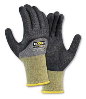 teXXor® Winterhandschuh
BLACK CUT® D ¾ Latexbesch. Crincle