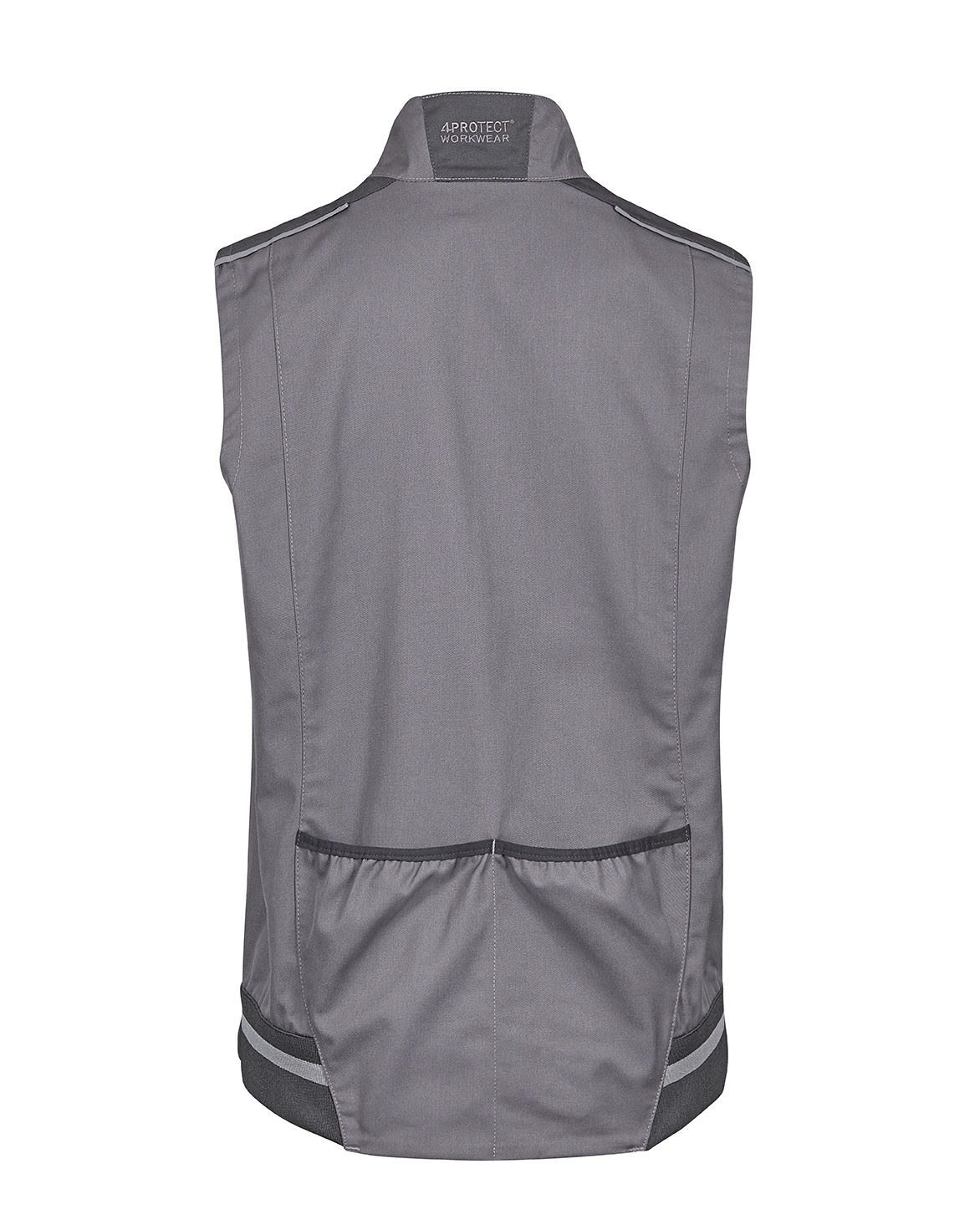 4PROTECT® Workwear Weste,
grau/schwarz, – Bild 2