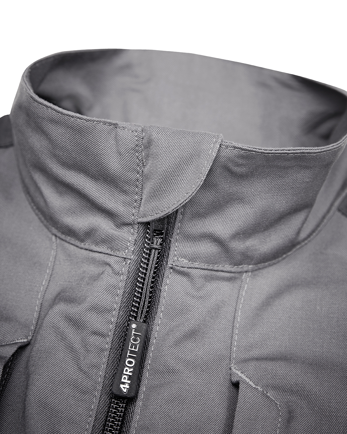4PROTECT® Workwear Weste,
grau/schwarz, – Bild 5