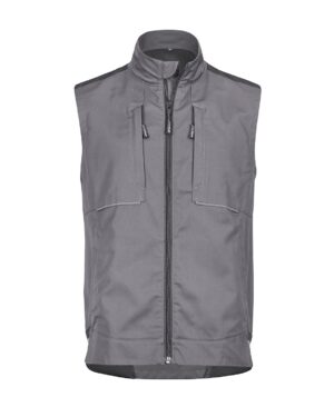 4PROTECT® Workwear Weste,
grau/schwarz,