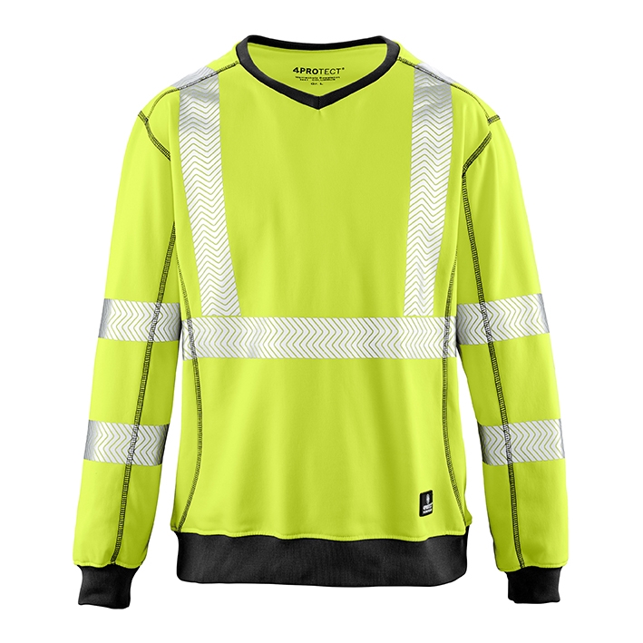 4PROTECT® Warnschutz-UV-Sweatshirt
leuchtgelb/grau