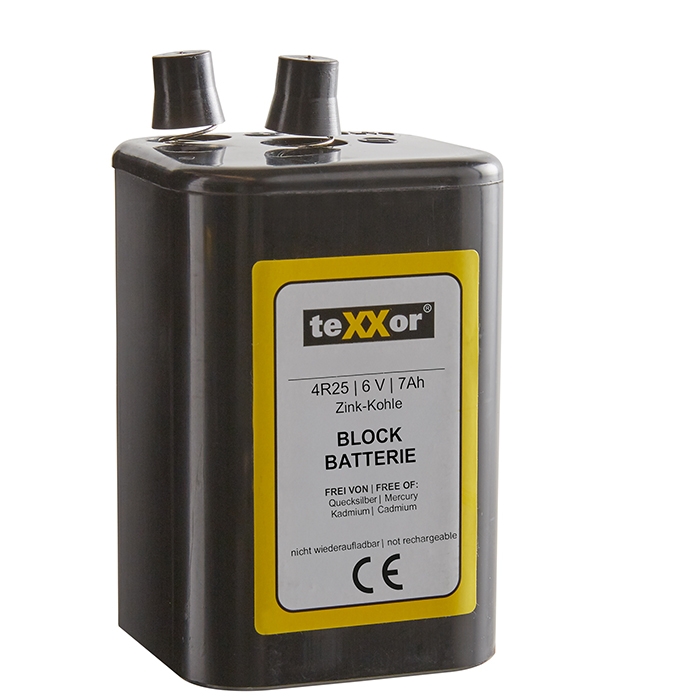 teXXor® Batterie 6V 7AHIEC 4R25