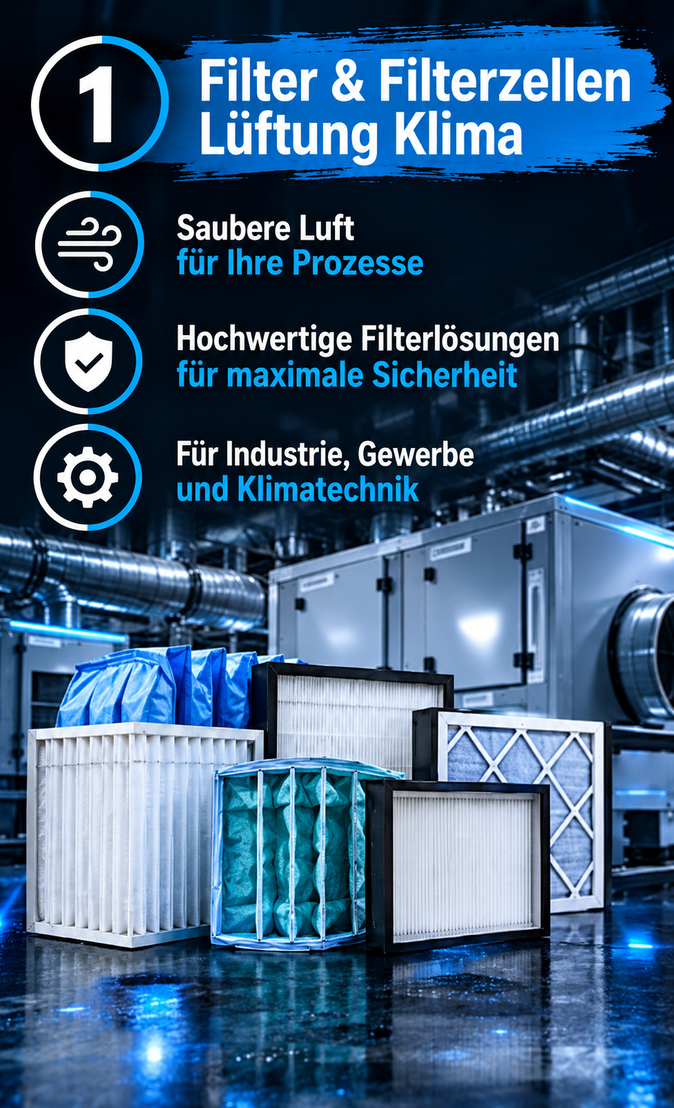 Filter und Filterzellen Karte
