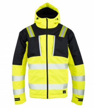 Seven Kings Flash gefütterte Warnschutzjacke SKF010Y Gelb