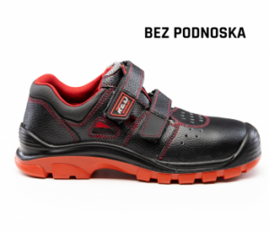 Max-Popular. Sicherheitssandalen Rot O1 Src