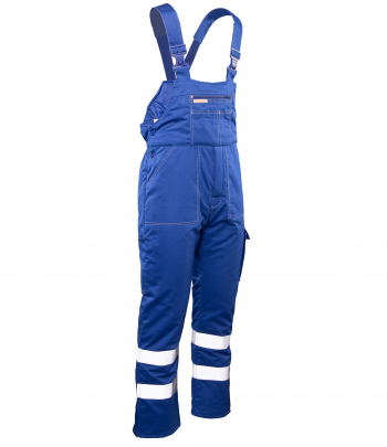 Brixton Snow Brixton Schnee-Latzhose Isoliert Blau / Reflektierende Streifen – Bild 2