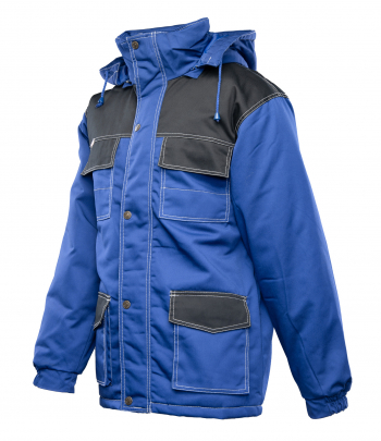 Brixton Snow Arbeitsjacke Parka Farbiger Einsatz – Bild 3
