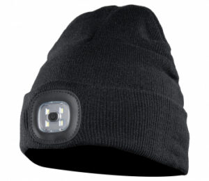 Chaplin Strickmütze Led Schwarz