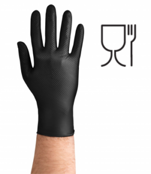 Gripzzly Nitril Handschuhe Schwarz