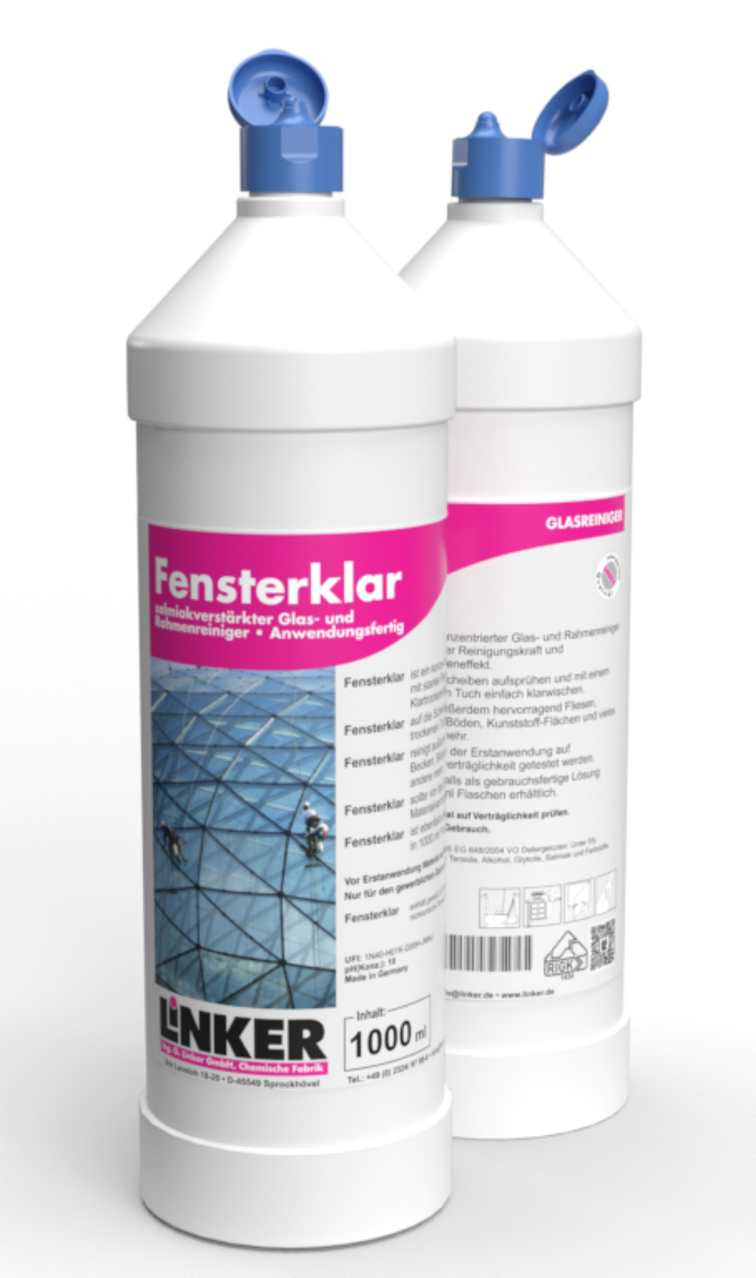 Fensterklar 1000 ml Flasche